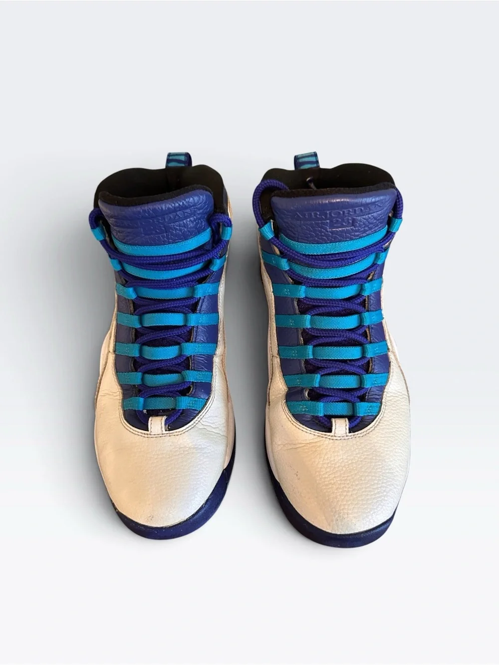 Air Jordan 10 Retro 'Charlotte' (2016) High-Top Sneakers| Size 11.5